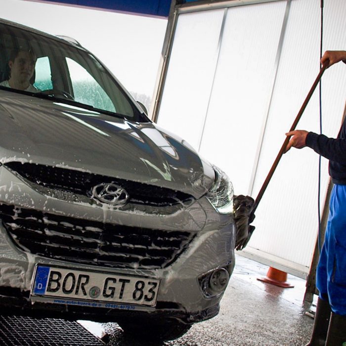 Vorwäsche Autowaschanlage in Ahaus