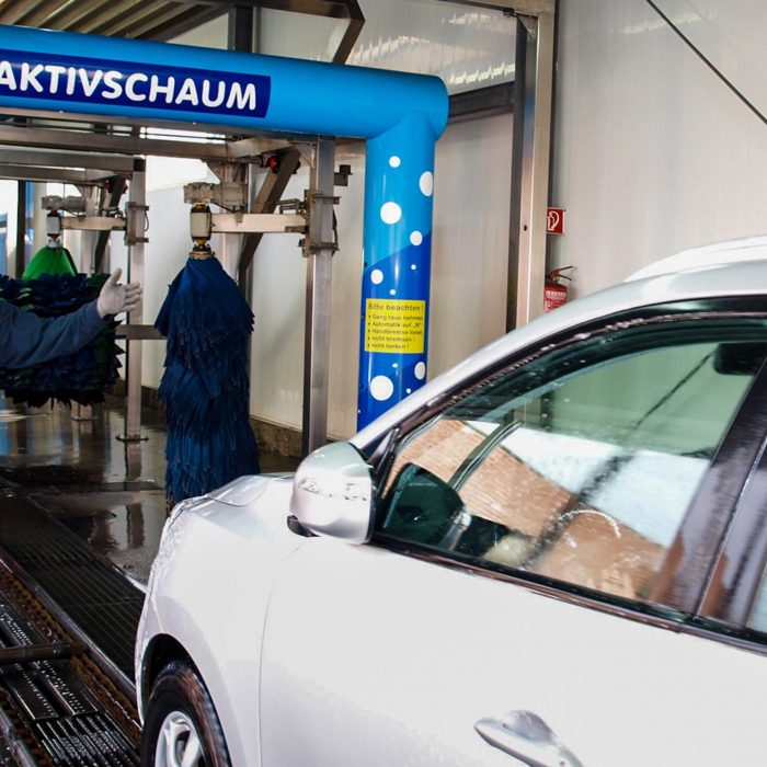 Aktivschaumwäsche Autowaschanlage in Ahaus
