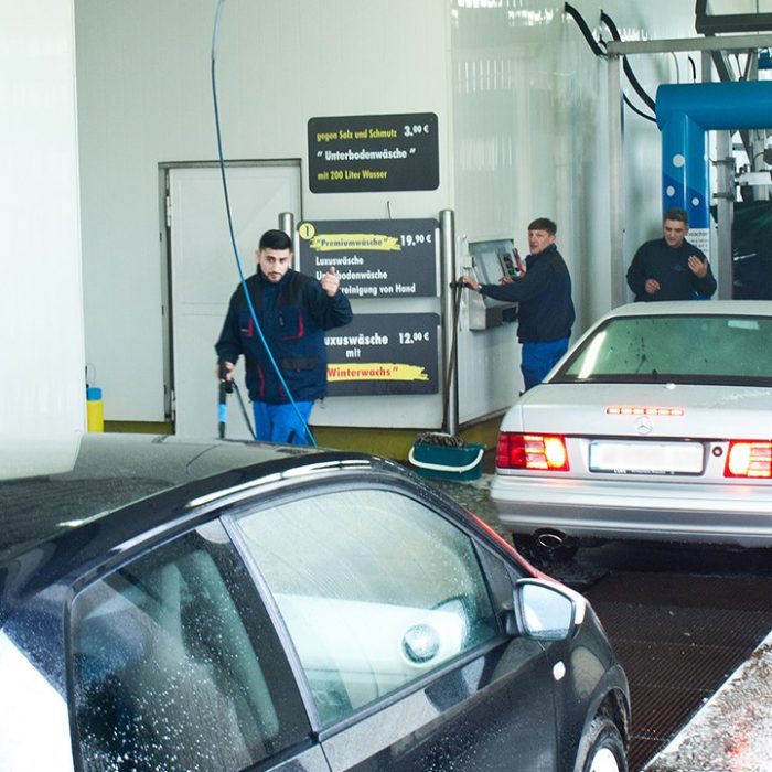 Autowaschanlage in Wesel